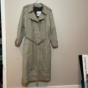 London Fog Beige Trench Coat
